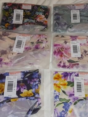 6 CACIQUE WOMEN'S PLUS COMFORT BLISS HIPSTER SIZE 14-16